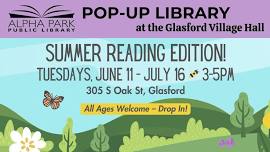 Glasford Pop-Up Library: Summer Reading Edition!