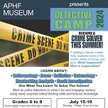 Police Hall of Fame Detective Camp 2024