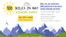 100 Miles in May Kickoff Event