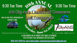 10th Annual Ark City Chamber of Commerce Golf Tournament