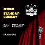 Open Mic Stand Up Comedy