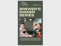 Miles, The Prince Restaurant in White Plains Kicks Off Brewer's Dinner Series on June 2nd