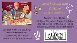 Bucky Jones at the Library!