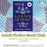 Adult Fiction Book Club: A Council of Dolls