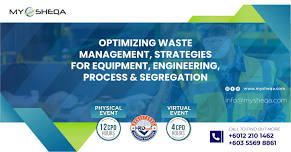 Optimizing Waste management, Strategies for Equipment, Engineering, Process & Segregation | 12 CPD Hours
