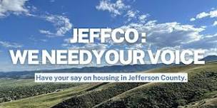 Jeffco Housing Voices: Resident Community Forum  (East)