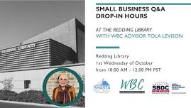 Small Business Q & A at the Redding Library