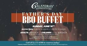 Father's Day BBQ Buffet at Calandra's Mediterranean Grill