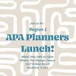 Region 1 Planners Lunch