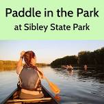 Paddle in the Park at Sibley State Park