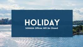 SGWASA Business Office Closed in Observance of Holiday