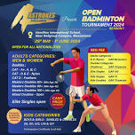 Astrokes Open Badminton Tournament S1