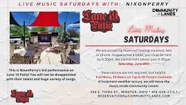 Live Music Saturdays with NixonPerry on Lane 19 Patio at Community Lanes- Saturday, June 8th!