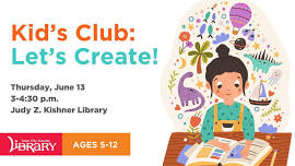 Kid's Club: Let's Create! - Recycled Craft Town