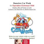 OCC Car Wash Fundraiser!