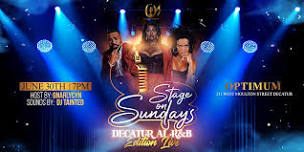 Stage On Sunday's R&B Edition 