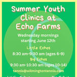 Echo Farms Park Summer Youth Clinics