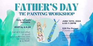 Father's Day Tie Painting Workshop