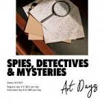 Art Dayz: Spies, Detectives, and Mysteries week (Ages 6-12)- Created Purpose Boutique