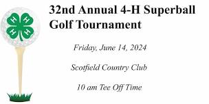 32nd Annual 4-H Superball Golf Tournament,