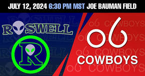 Alpine Cowboys at Roswell Invaders