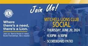 Mitchell Lions Club Social