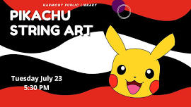 Pikachu String Art - Build it Yourself!
