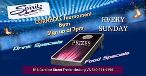 Cornhole Tournaments EVERY Sunday!