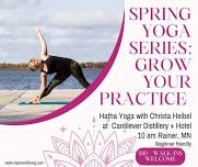 Spring Yoga Series: Grow Your Practice with Christa Heibel at Cantilever Distillery + Hotel