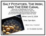 Salt Potatoes, The Irish, and the Erie Canal