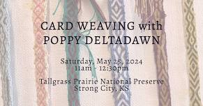 Card Weaving with Poppy DeltaDawn