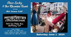 Dance Party with Steve Lucky & the Rhumba Bums @ Ashkenaz in Berkeley