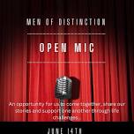 Men of Distinction - Open Mic Night