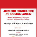 Raising Cane’s Fundraiser for Omega Phi Alpha Foundation (Cookeville)
