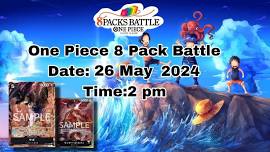 One Piece 8 Pack Battle (26 May)