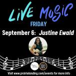 LIVE MUSIC – Justine Ewald