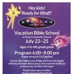 Avon Community Church Vacation Bible School (VBS)