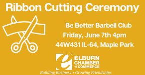 Ribbon Cutting Ceremony – Be Better Barbell Club