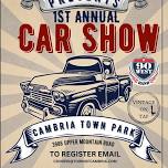 Town Of Cambria 1st Annual Car Show