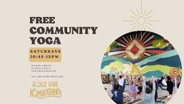 Community Yoga @ Gold Vibe Kombuchary