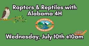 Raptors and Reptiles with Alabama 4-H