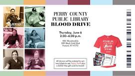 Perry County Public Library Blood Drive