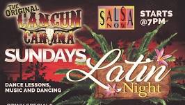 Sunday Latin Night with SalsaNow