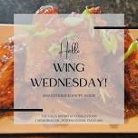 Wing Wednesday and Extended Happy Hour