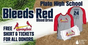 Plato High School Community Blood Drive
