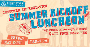 Customer Appreciation Summer Kickoff Luncheon