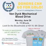 Van Dyck Mechanical Blood Drive June - 2024