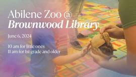 Abilene Zoo Showcase for Preschoolers