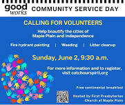 good works: community service day