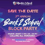 3rd Annual Back-2-School Block Party